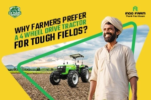 Why do Farmers Prefer a 4-Wheel Drive Tractor for Tough Fields?