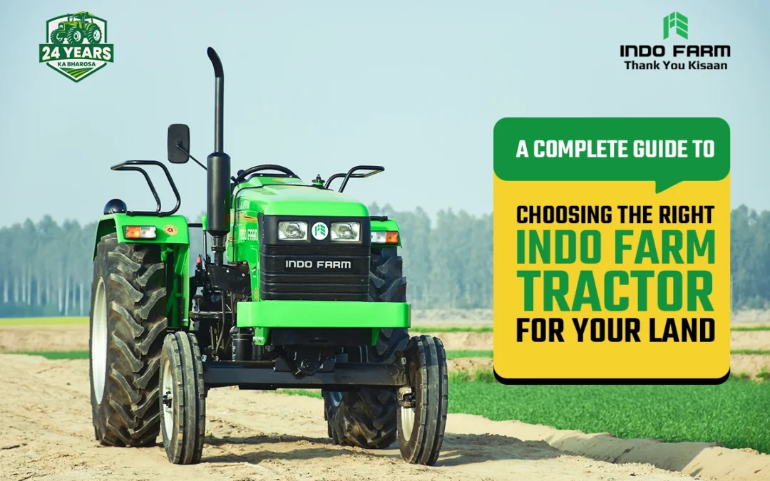 A Complete Guide to Choosing the Right Indo Farm Tractor for Your Land