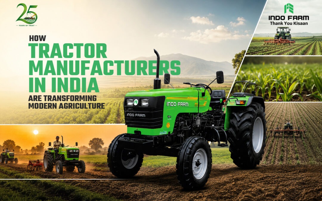 How Tractor Manufacturers in India Are Transforming Modern Agriculture